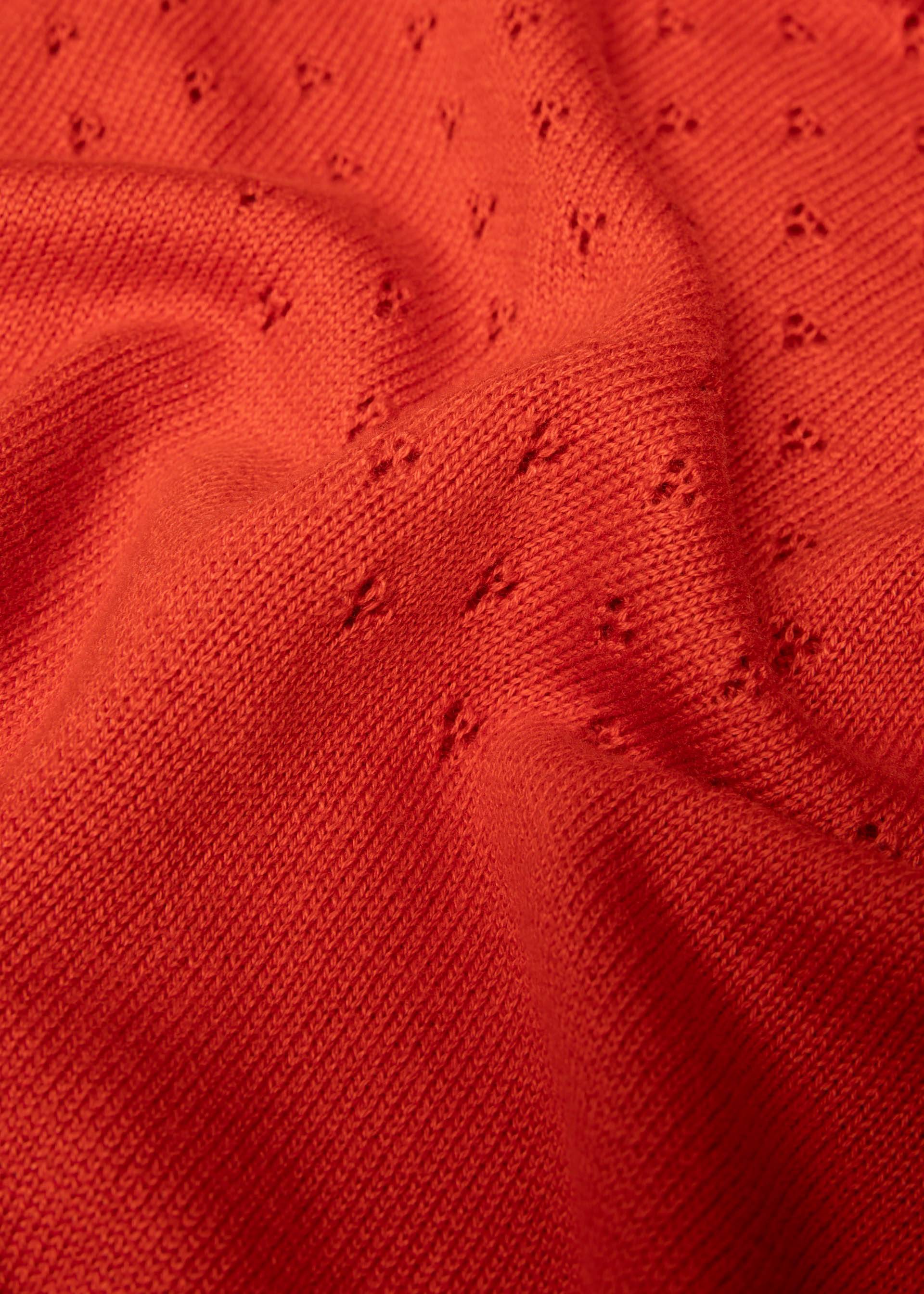 Strickpullover Delicious Minds, autumn shine red, Strickpullover, Rot
