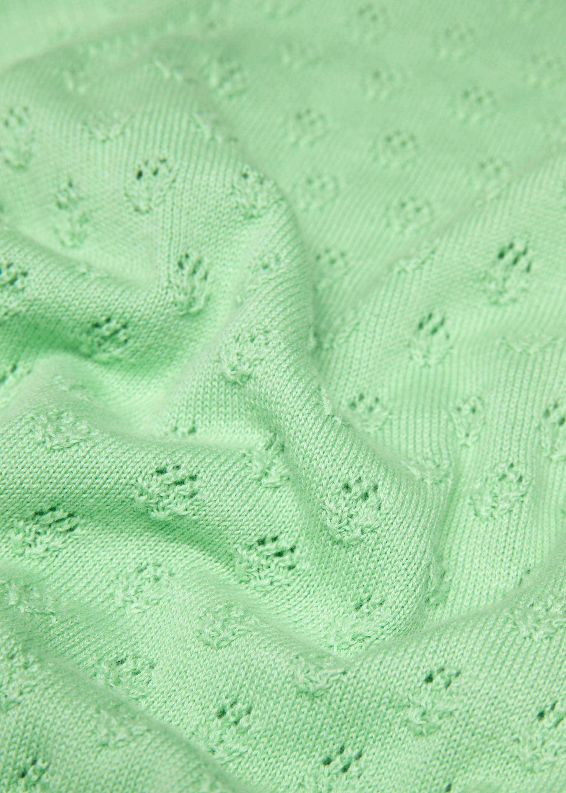 Cardigan Sweet Petite, bright leave knit, Cardigans, Green