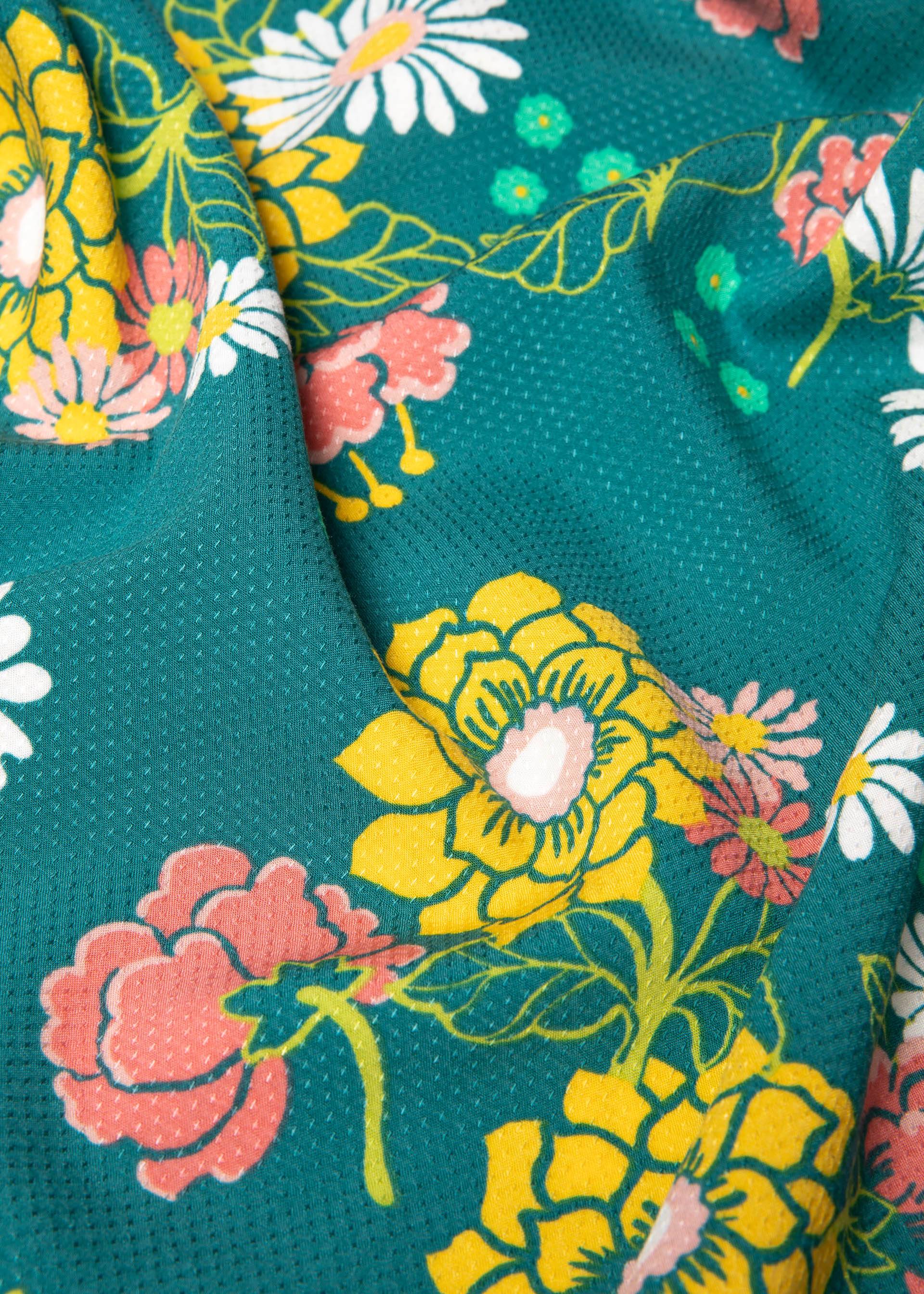 Sommerbluse Feed the Birds, eternal flower dance, Blusen & Tuniken, Grün