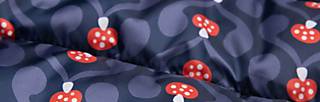 Steppjacke Luft und Liebe, mushroom wonder, Jacken & Mäntel, Blau
