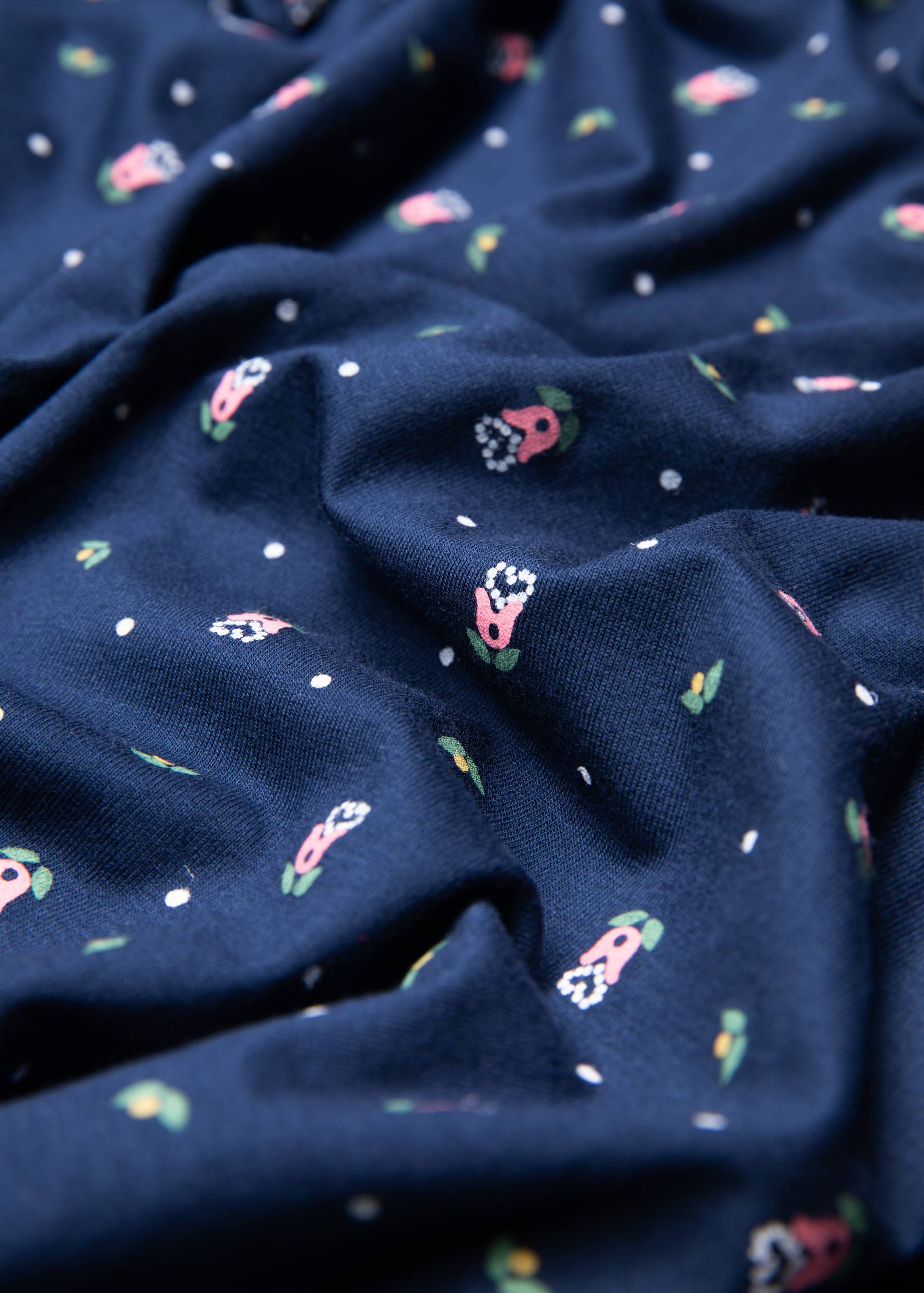 T-Shirt Bella Farfalla, night meadow, Shirts, Blau