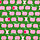 Capri Leggings happy holiday, pink apples, Leggings, Grün
