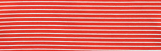logo stripe 3/4 arm shirt, red tiny stripe, Tops, Red