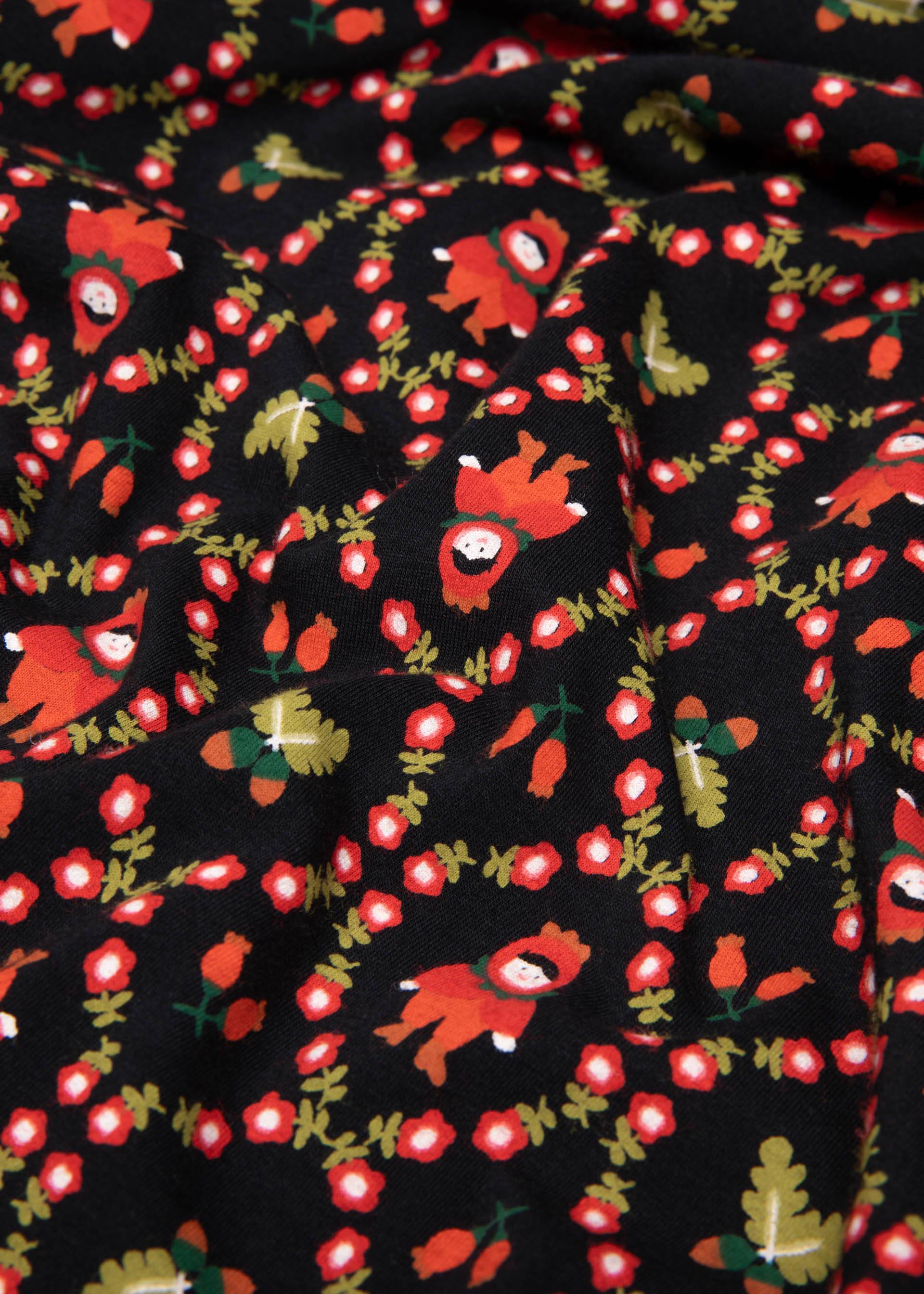 Jerseykleid Shalala Tralala, rose hip hella, Kleider, Schwarz