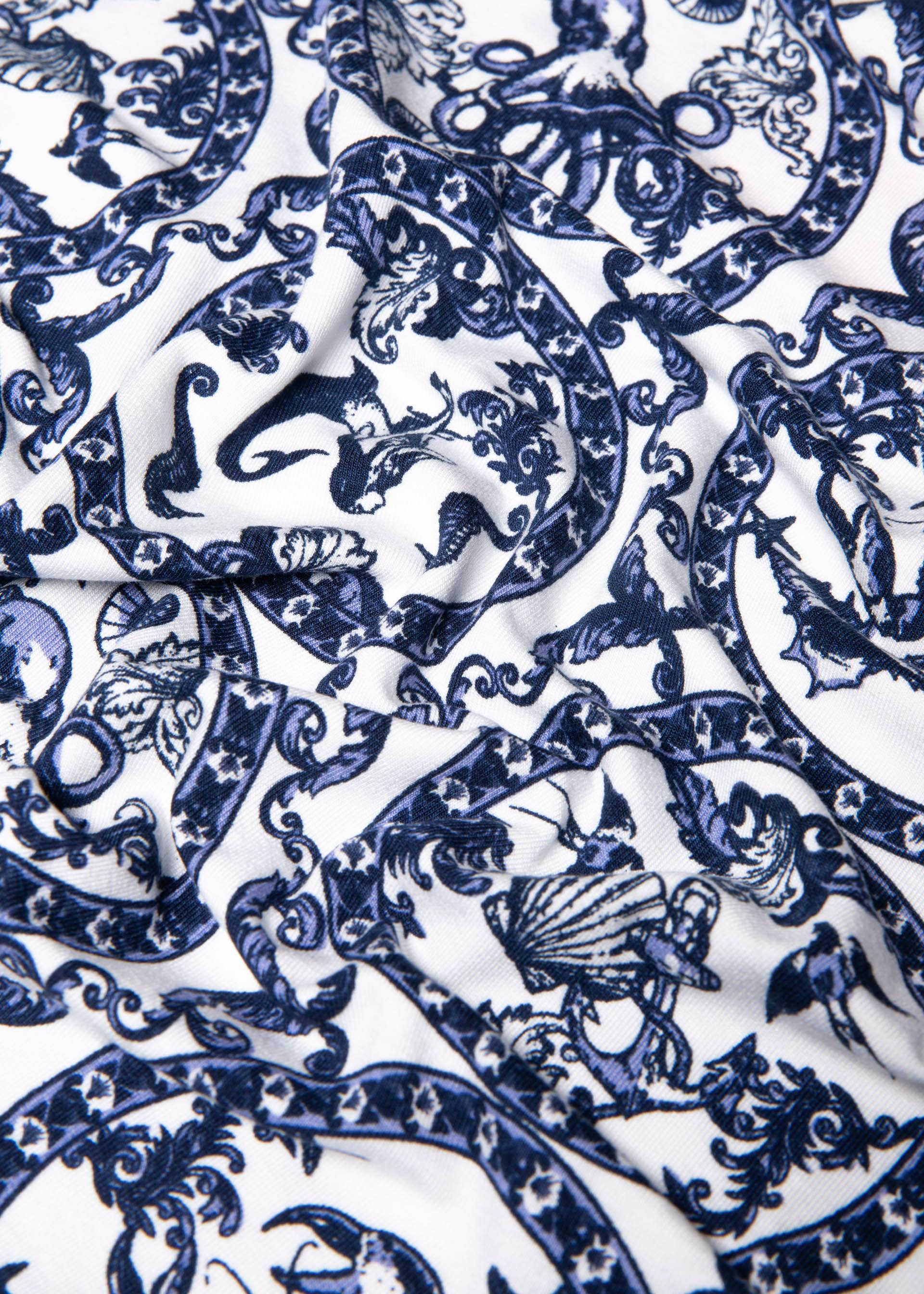 Leisure Dress La Vie est Belle, sea life mosaic, Dresses, White