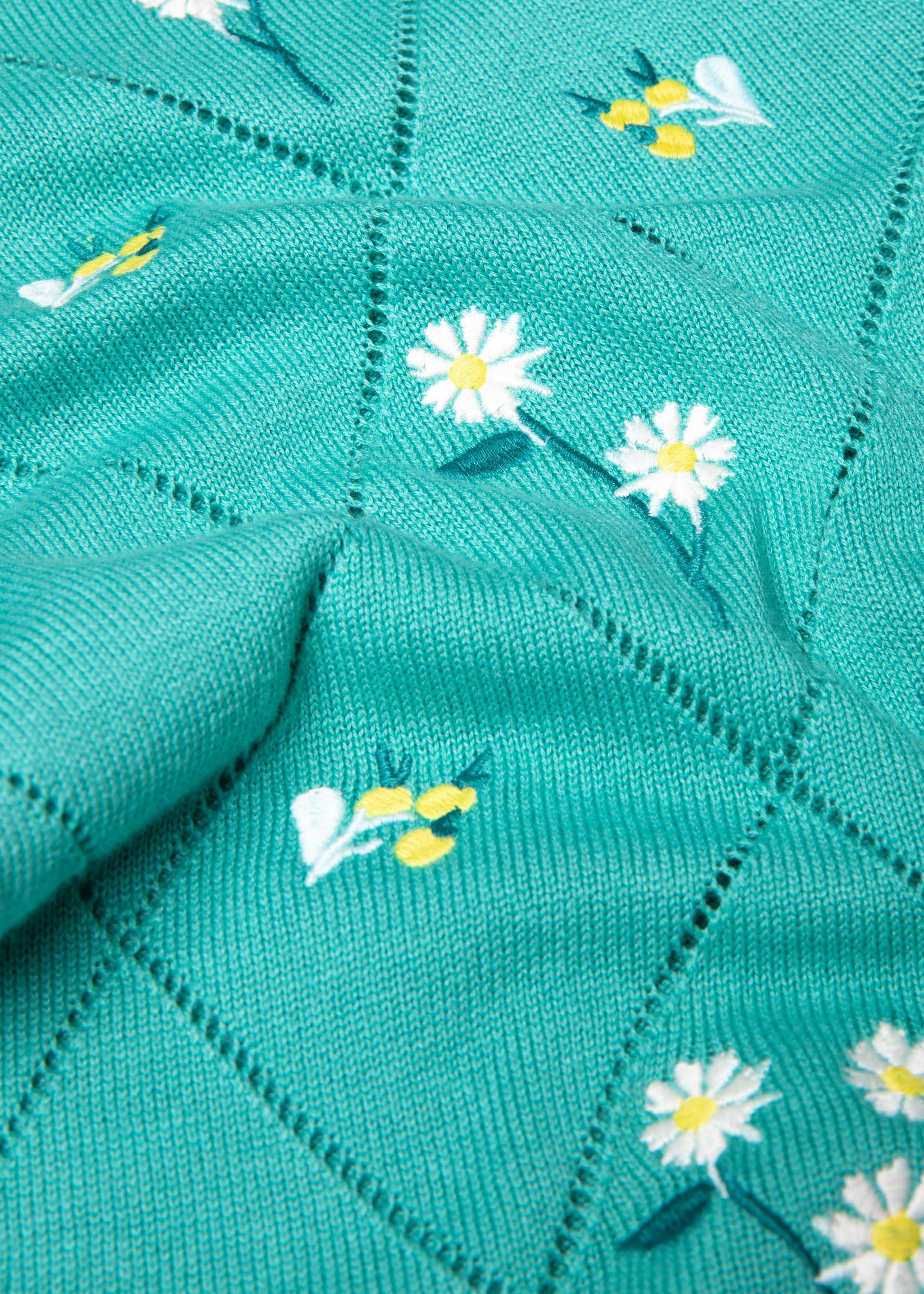 Sommer Cardigan Sweet Soiree, shallow waters blue knit, Cardigans, Blau