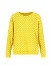 Sweatshirt Boxy Bee, vintage yellow flower tapestry, Sweatshirts & Hoodies, Yellow