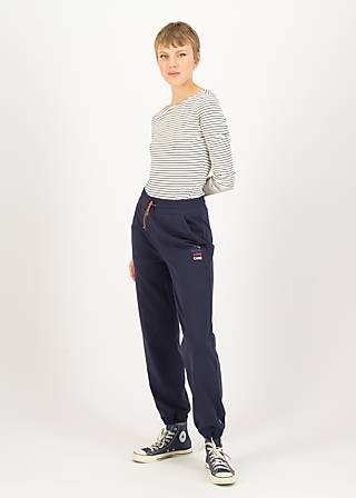 Joggers Hang on Honey, seriously night blue, Trousers, Blue