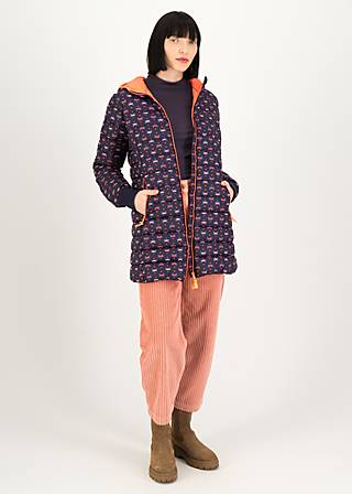 Quilted Jacket Luft und Liebe Long, love letter to myself, Jackets & Coats, Purple