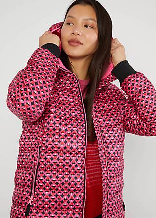 Quilted Jacket Luft und Liebe Long, smooching hanky-panky, Jackets & Coats, Pink