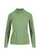 Streifenshirt Lonely Lips Turtle, dusty green tea stripe, Shirts, Gr&uuml;n
