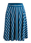 logo stripe skirt, free stripe, Röcke, Blau