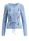 lucky cherry, blue cherry, Knitted Jumpers & Cardigans, Blue