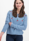 ma cherie, blue cherry, Knitted Jumpers & Cardigans, Blue