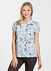 Countryclub eden, bloomy blossoms, Blouses & Tunics, Blue