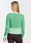Lakeside cottage Sweat , green blossom, Knitted Jumpers & Cardigans, Green