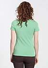logo shortsleeve v-shirt, leafy green, Shirts, Green