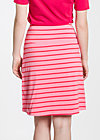 logo skirt, pink stripes, Röcke, Rosa