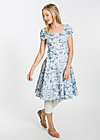 pluckily Mary, bloomy blossoms, Dresses, Blue