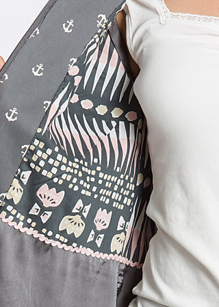 Springbreak Parkacoa, be my anchor, Jacken & M&auml;ntel, Schwarz