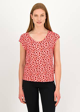 Sleeveless Top Breezy Flowgirl, leo or not, Shirts, Red