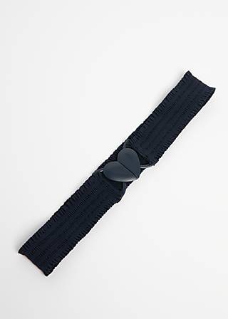 Waist belt Fantastic Elastic Heart, gentle blue belt, Accessoires, Blue
