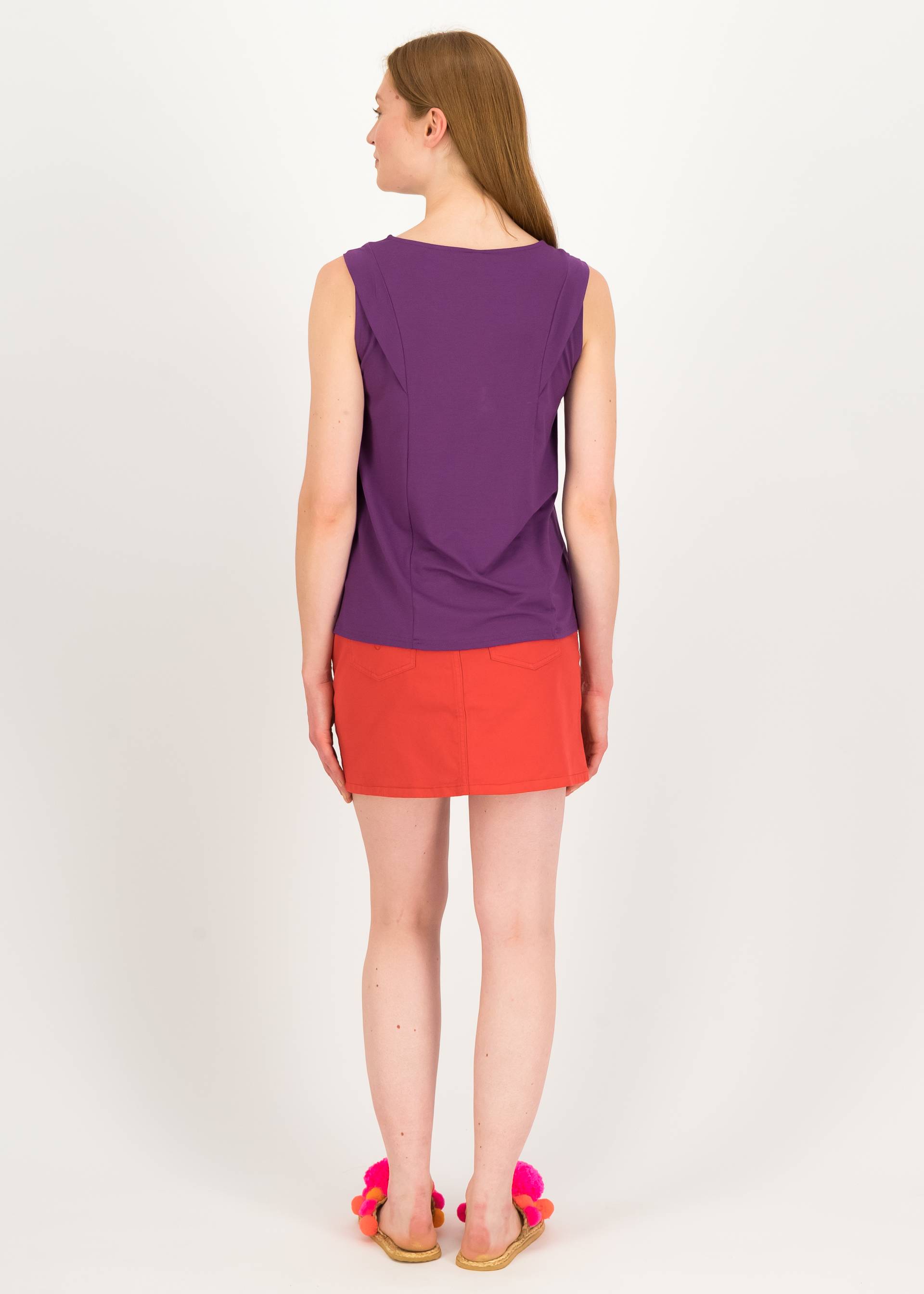 Sleeveless Top Sporty Romance, amour violet, Tops, Purple