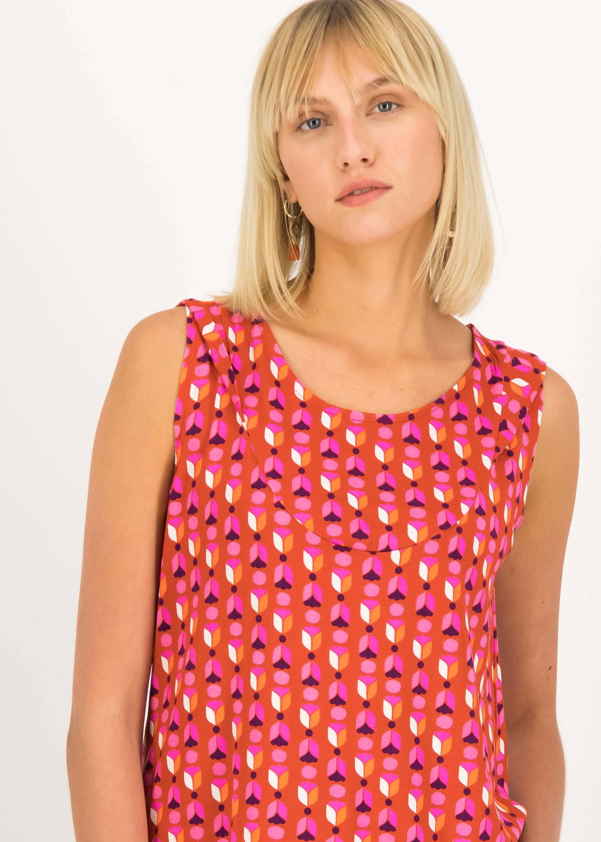 Top Sporty Romance, fluffy desert flower, Shirts, Braun