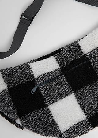 Crossbody-Bag Big Bababa, vegas quilted check, Accessoires, Schwarz