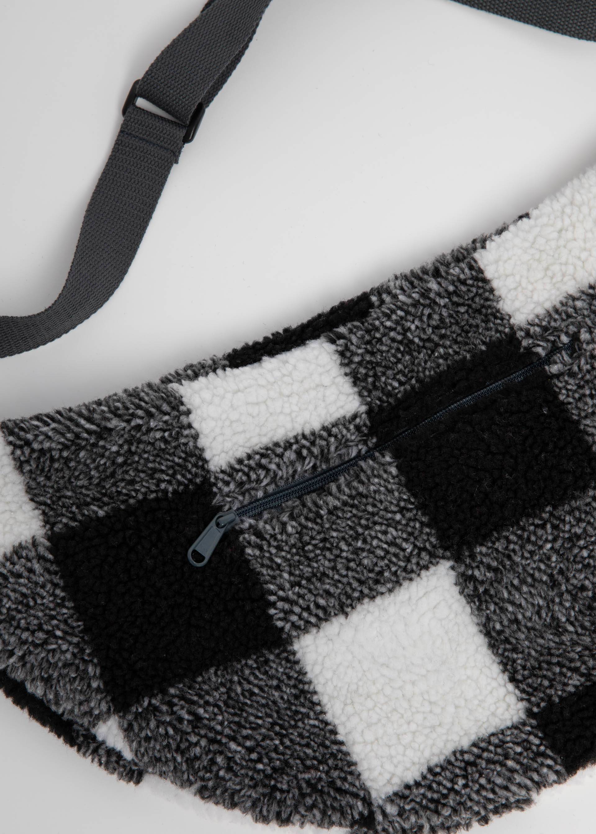 Crossbody-Bag Big Bababa, vegas quilted check, Accessoires, Schwarz