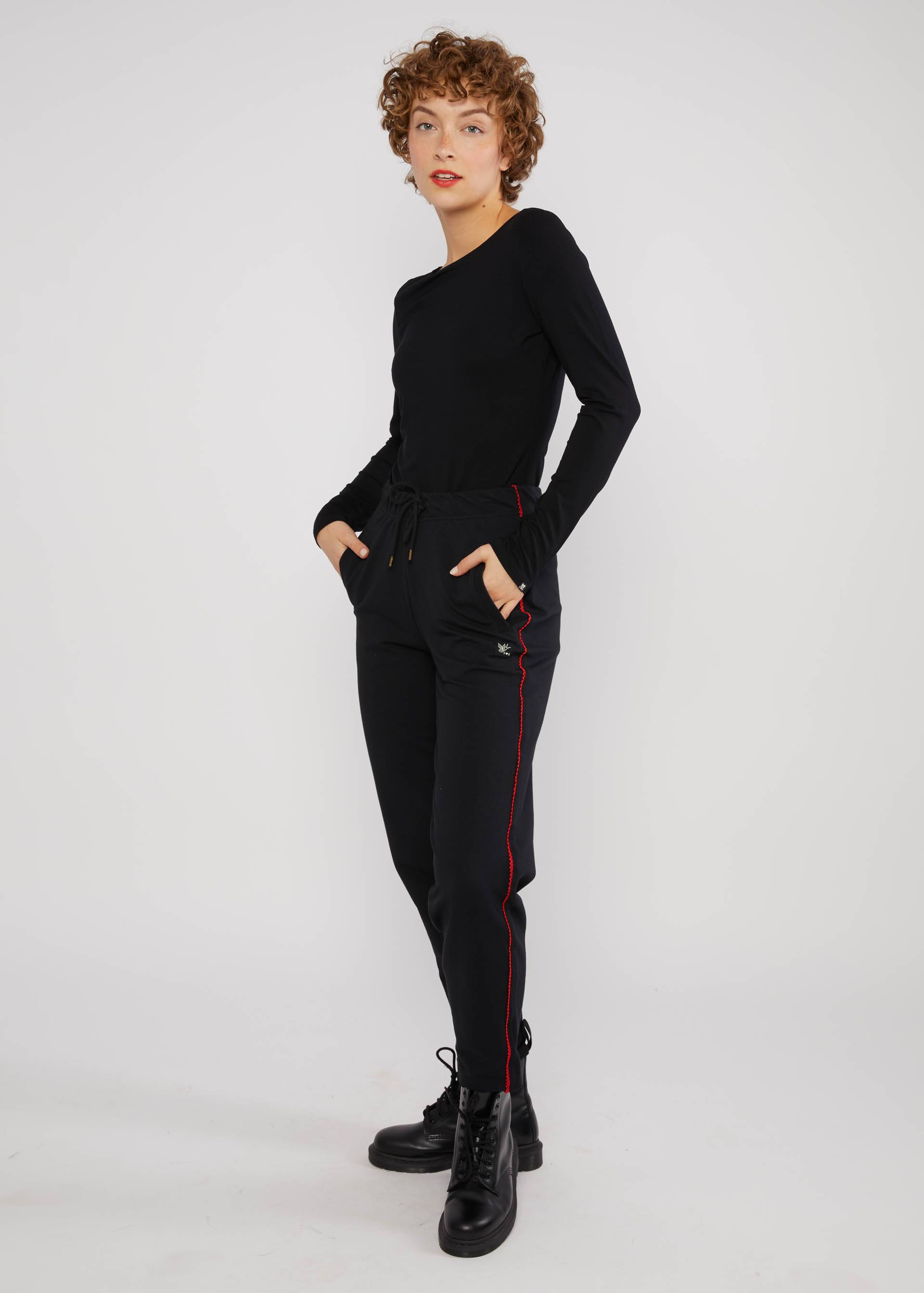 Sweathose Country Roadrunners, legendary rockabilly black, Hosen, Schwarz