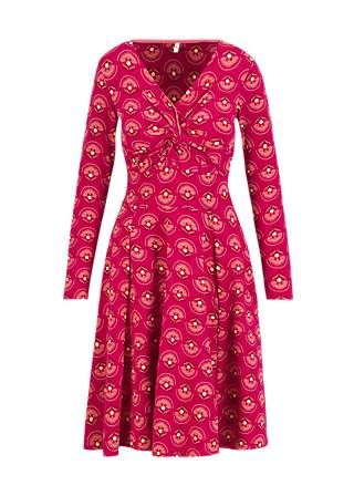 Autumn Dress Hot Knot, delightful flower dance, Dresses, Red