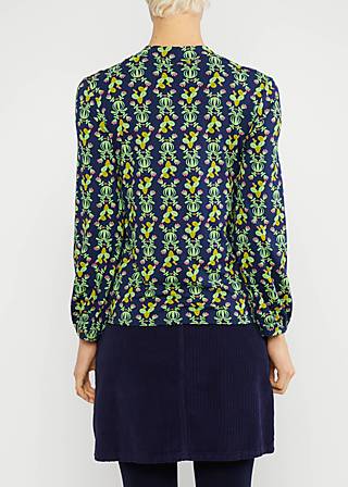 Longsleeve Oh my Knot, hot spring flower, Shirts, Blau