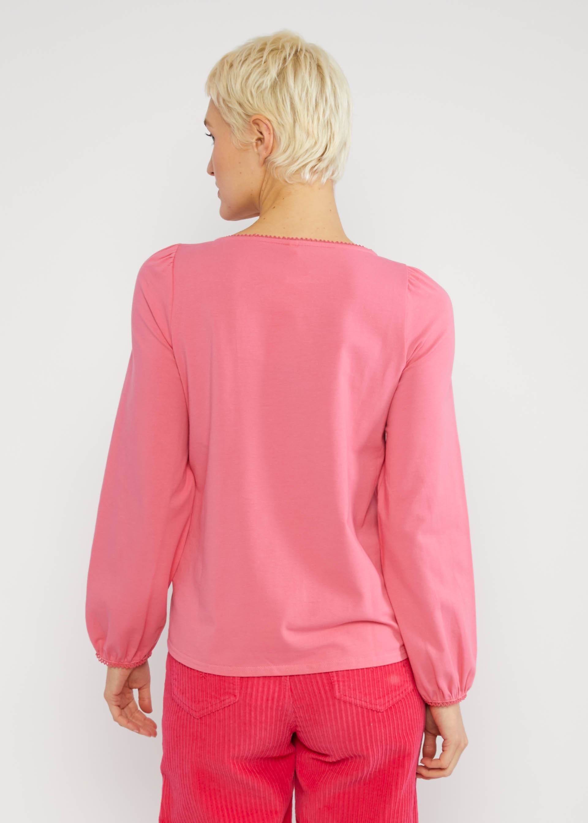 Jerseyshirt Say it Loud, sweet cherry kiss pink, Shirts, Rosa