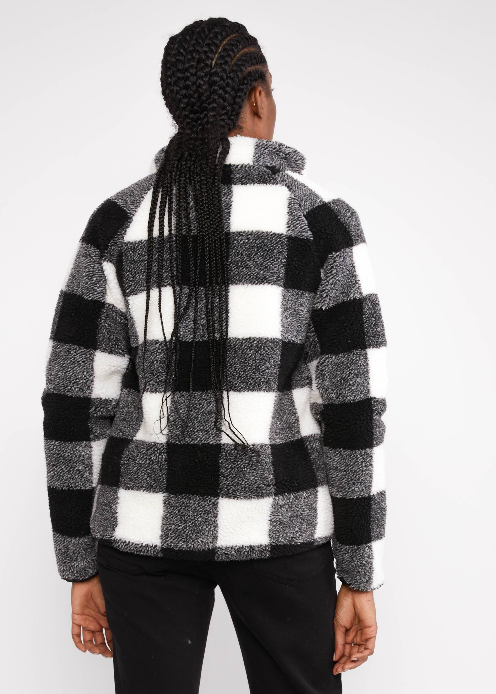 Between Seasons Jacket Smoochy Woods, vegas quilted check, Jackets & Coats, Black