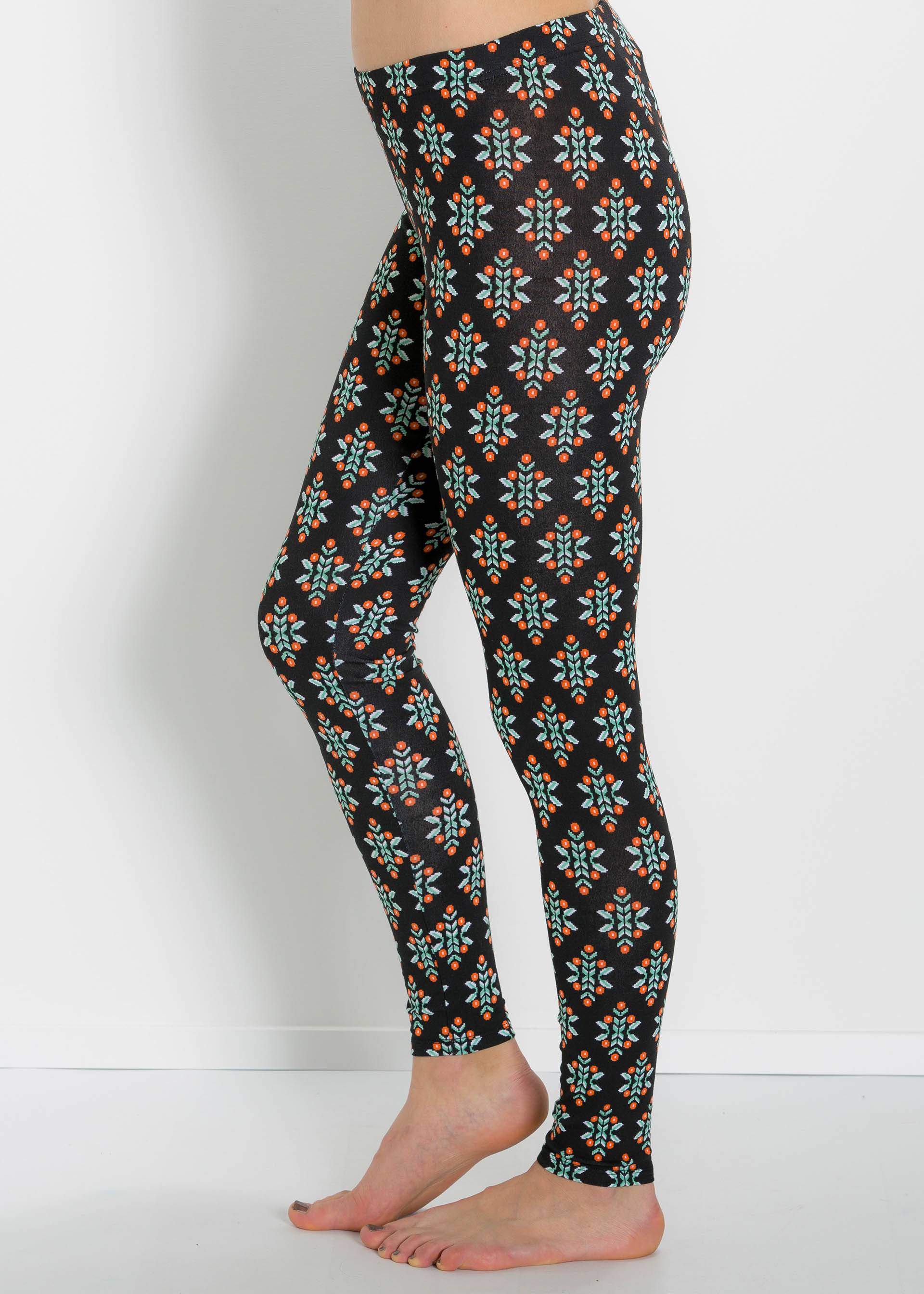 Baumwoll-Leggings bella laika, russian berries, Leggings, Schwarz