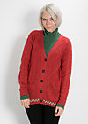 grannys zopf, calm mood, Knitted Jumpers & Cardigans, Red