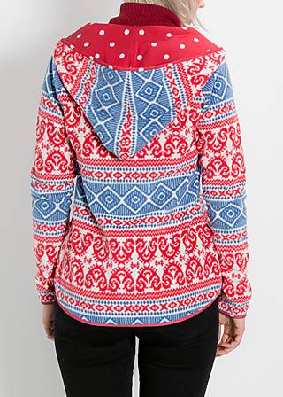 Kapuzenjacke snoozy dwarf, carpet diamond, Sweatshirts & Hoodies, Weiß