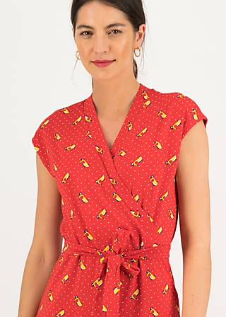Jumpsuit Hello Fritjes Culotte, vespa rossa, Hosen, Rot
