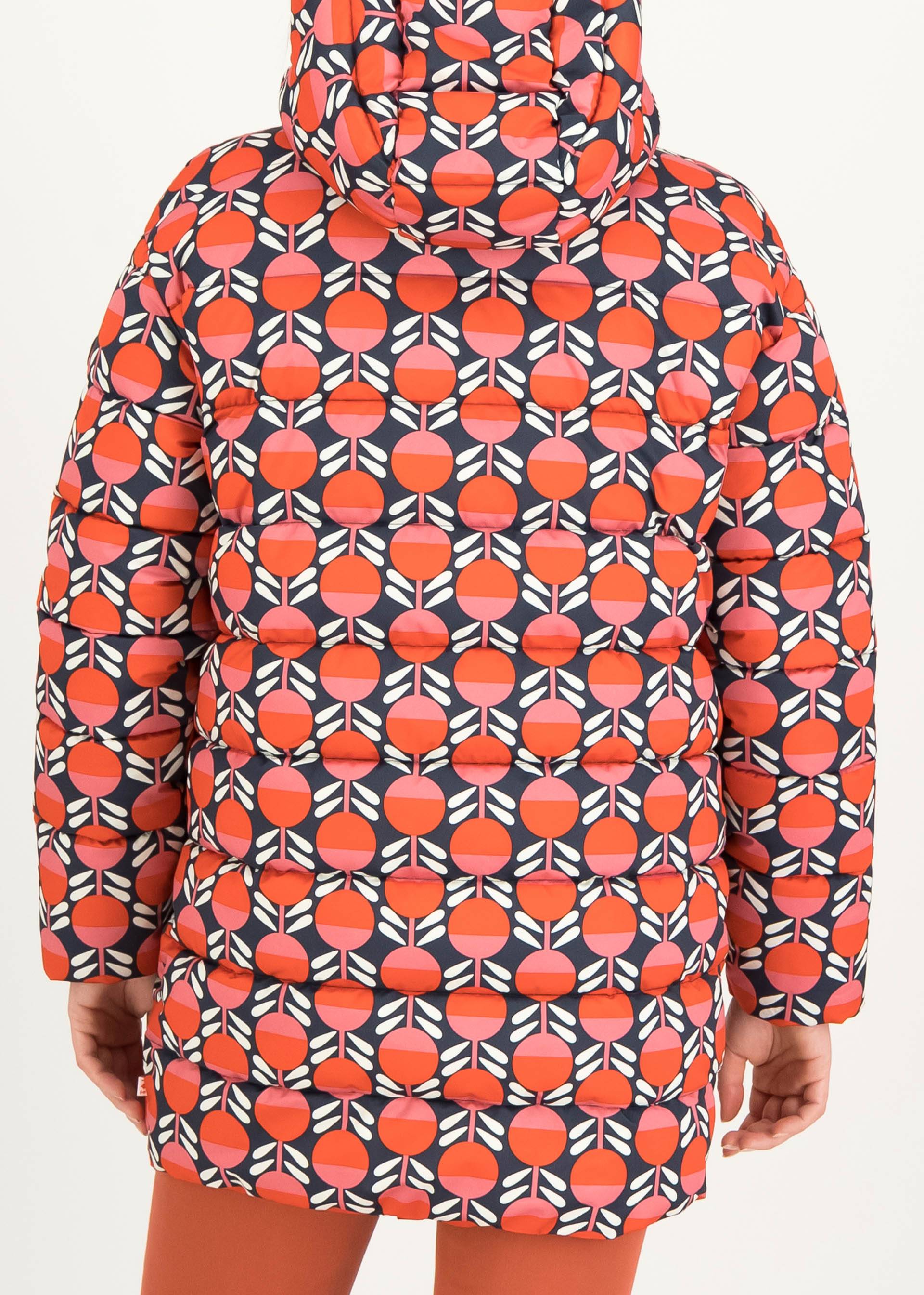 Winter jacket Cloud Stepper long, juicy orange, Jackets & Coats, Blue