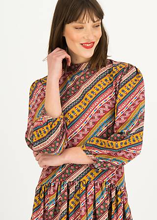 Herbstkleid Hang on Honey, tapes of lovers, Kleider, Blau