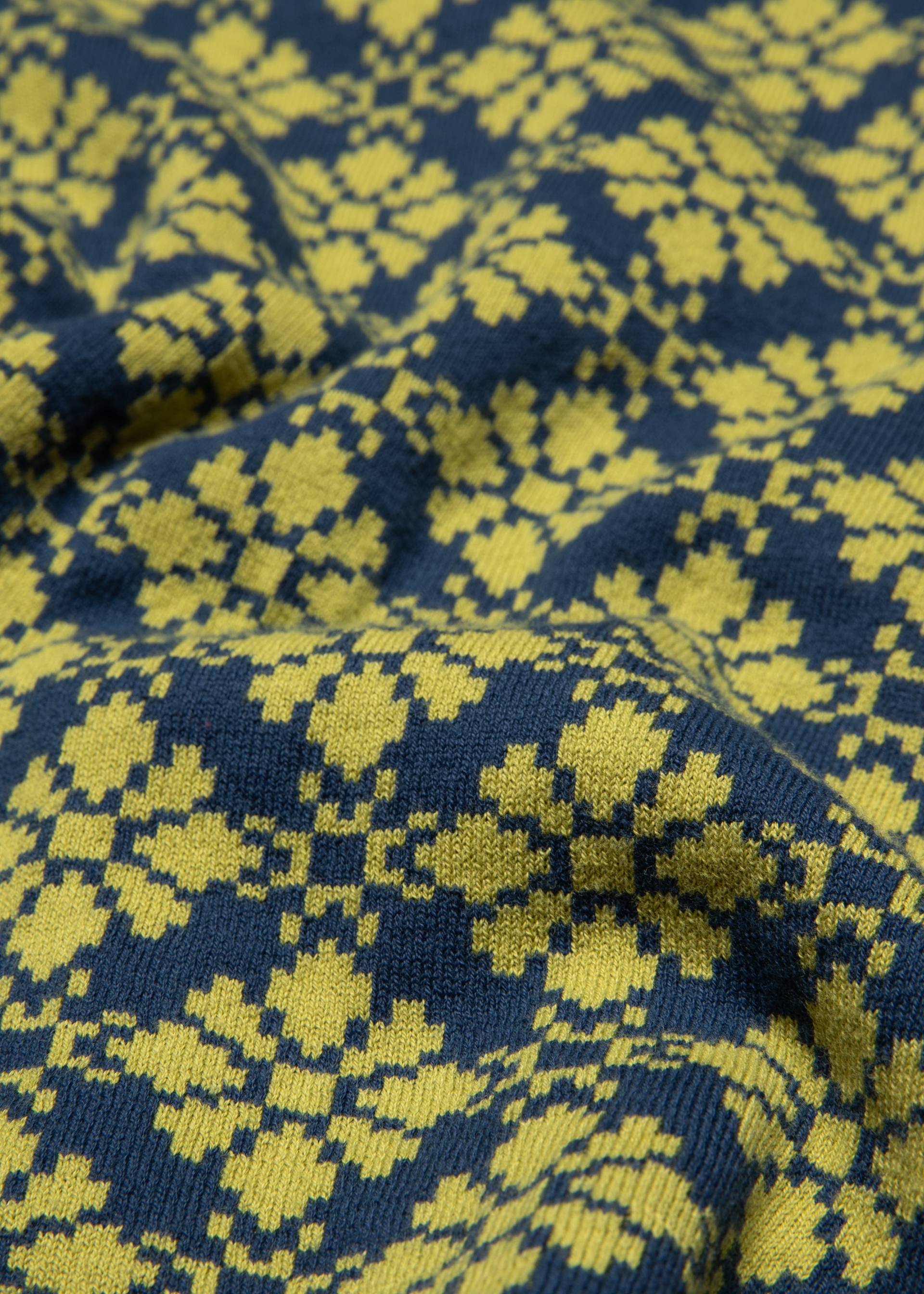 Strickpullover Long Turtle, jac du sweet amour, Strickpullover, Grün