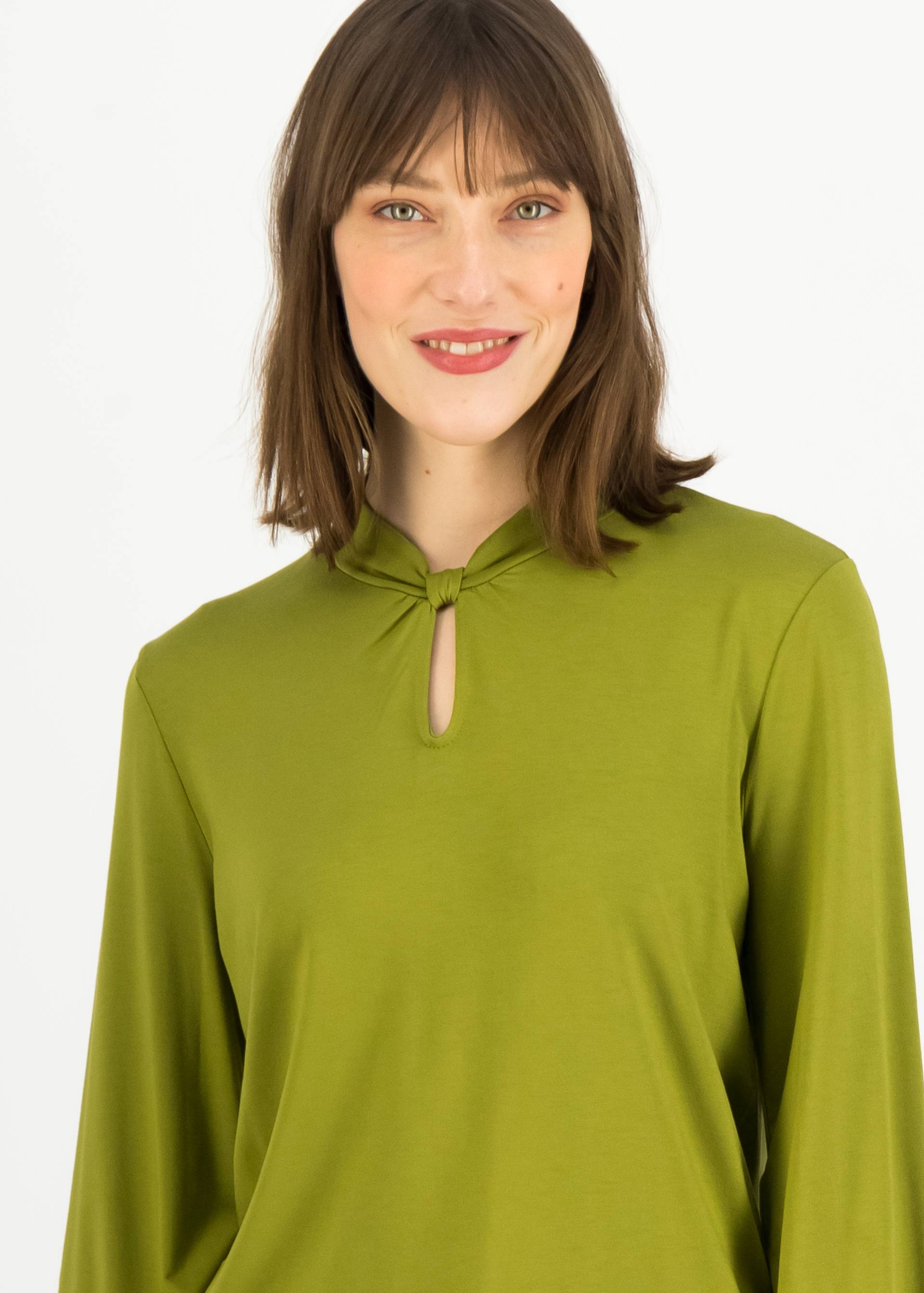 Longsleeve Oh my Knot, green quilting bees, Blusen & Tuniken, Gr&uuml;n