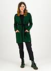 Long Cardigan Rendez-vous with Myself, promenade en foret, Knitted Jumpers & Cardigans, Green