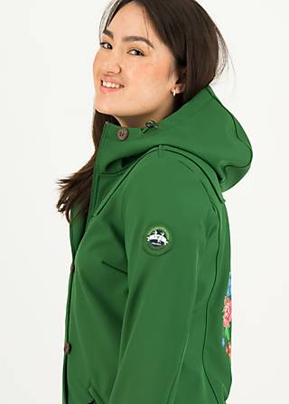 Soft Shell Jacket Wild Weather, rose stem green, Jackets & Coats, Green