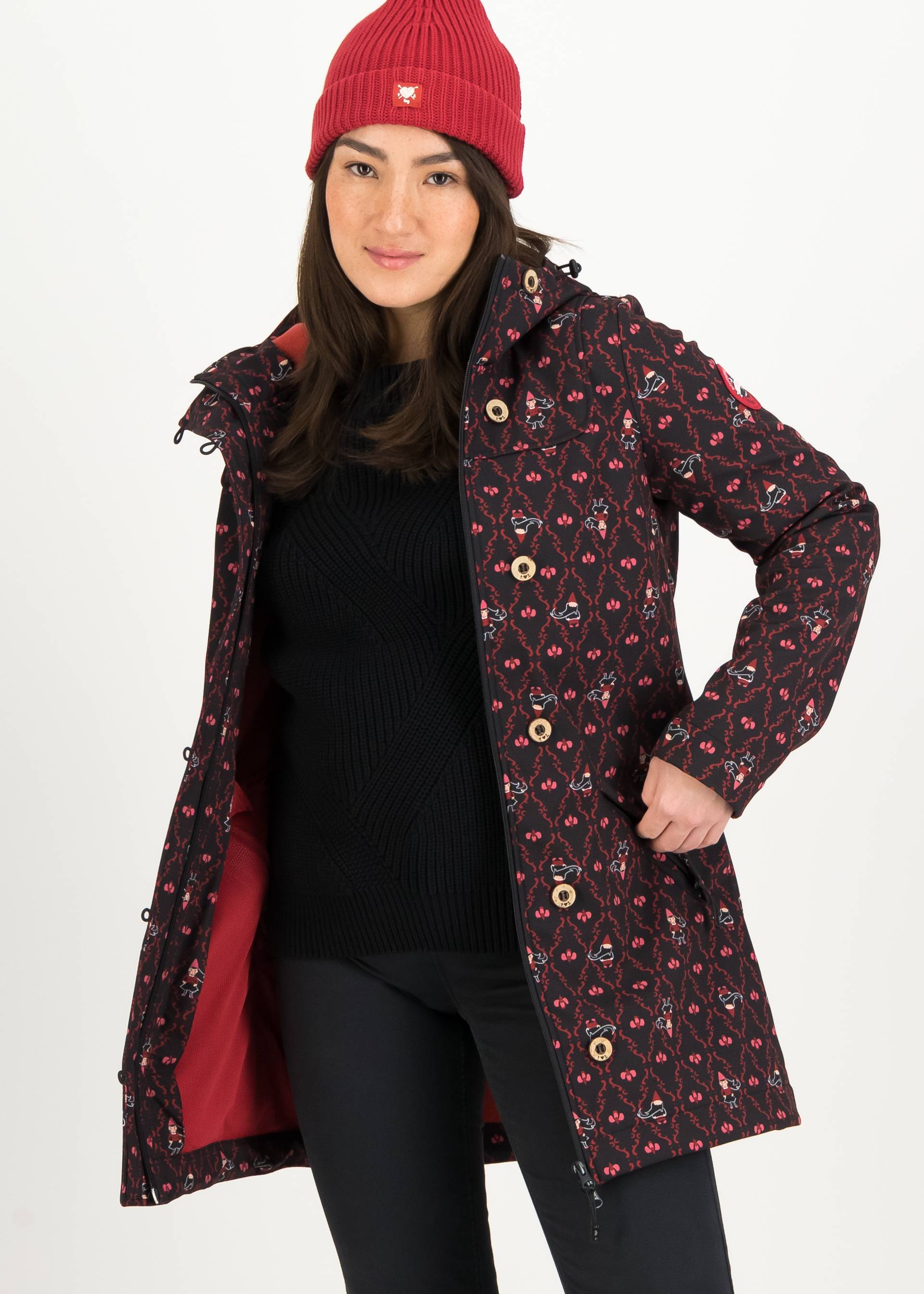 Softshelljacke Wild Weather, happy-ever-after, Jacken & Mäntel, Schwarz