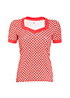 heart to heart, retro dotty, Shirts, Red
