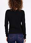 logo knit cardigan, midnight in vegas, Knitted Jumpers & Cardigans, Black