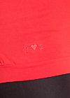 logo longshirt, candy cone, Shirts, Red