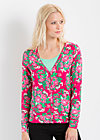 gardenbreeze shell cardy, palace garden, Knitted Jumpers & Cardigans, Red